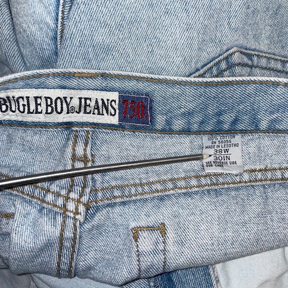 Vintage Bugle Boy Jeans 750 pants sz 38 w 30‎ ln - Picture 7 of 7